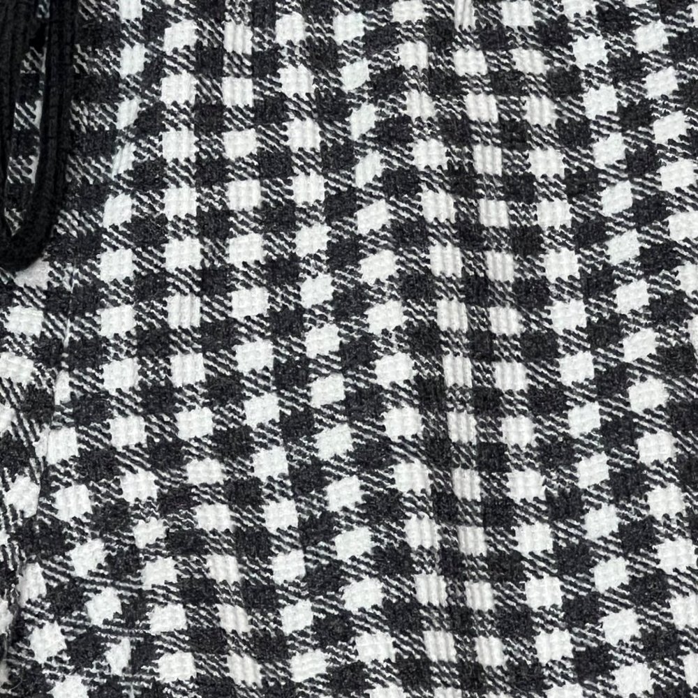 Victoria's Secret PINK Women's Sleep Short Small Black White Buffalo Plaid Check - Picture 4 of 9